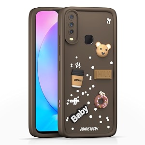 Bintage Back Cover Compatible for Samsung A20s
