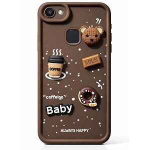 Bintage Case Ball Bear Donut Milk Cake