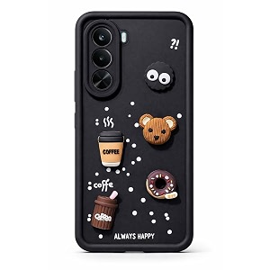 Bintage CASE Cute Fun Taddy Cartoon 3D