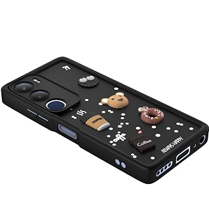 Bintage CASE Cute Fun Taddy Cartoon 3D