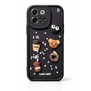 Bintage CASE Cute Fun Taddy Cartoon 3D