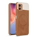 Bintage CASE Dual-Leather Mac_Safe Design Phone Case