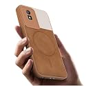 Bintage case Dual-Leather Macc-Safe Design Phone Case