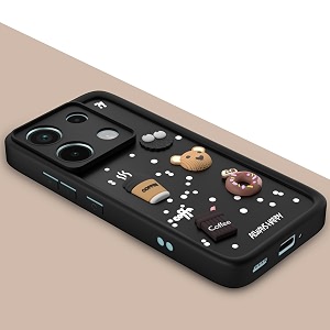 Bintage Cute Fun Taddy Cartoon 3D Ball