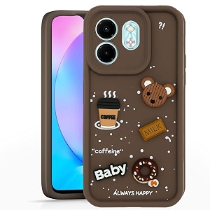 Bintage Cute Fun Taddy Cartoon 3D Ball