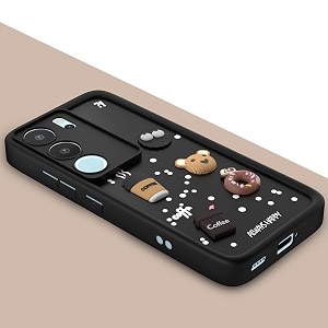Bintage Cute Fun Taddy Cartoon 3D Ball