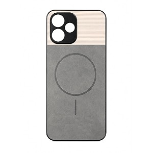 Bintage Dual-Leather Mac Safe Design Phone Case