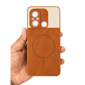 Bintage Dual-Leather Mac Safe Design Phone Case