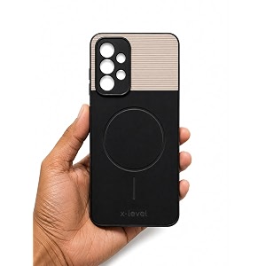Bintage Dual-Leather Mac Safe Design Phone Case