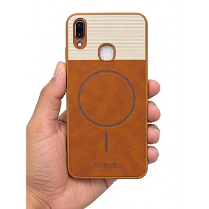 Bintage Dual-Leather Mac Safe Design Phone Case