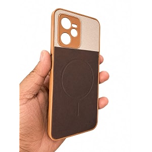 Bintage Dual-Leather Mac Safe Design Phone Case