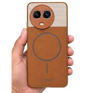 Bintage Dual-Leather Mac Safe Design Phone Case