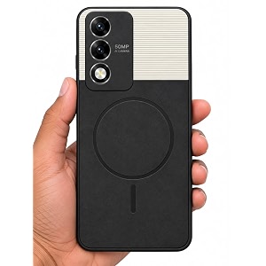 Bintage Dual-Leather Mac Safe Design Phone Case