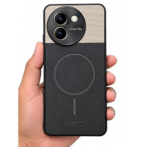 Bintage Dual-Leather Mac Safe Design Phone Case