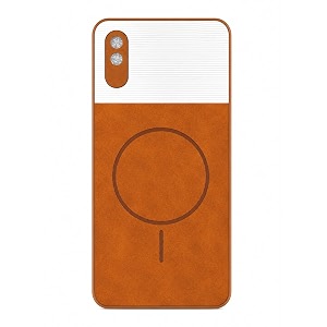 Bintage Dual-Leather Mac Safe Design Phone Case