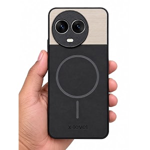 Bintage Dual-Leather Mac Safe Design Phone Case
