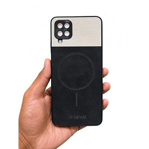Bintage Dual-Leather Mac Safe Design Phone Case