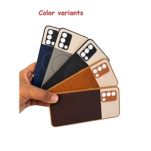 Bintage Dual-Leather Mac Safe Design Phone Case