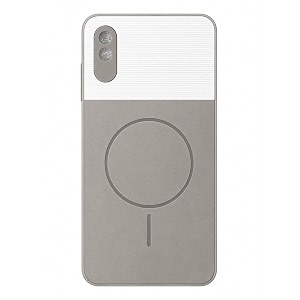 Bintage Dual-Leather Mac Safe Design Phone Case