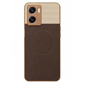 Bintage Dual-Leather Mac Safe Design Phone Case