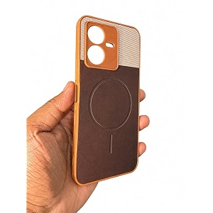Bintage Dual-Leather Mac Safe Design Phone Case