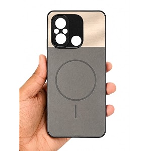 Bintage Dual-Leather Mac Safe Design Phone Case