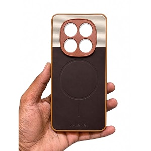 Bintage Dual-Leather Mac Safe Design Phone Case