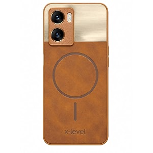 Bintage Dual-Leather Mac Safe Design Phone Case
