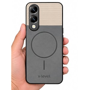 Bintage Dual-Leather Mac Safe Design Phone Case