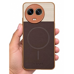 Bintage Dual-Leather Mac Safe Design Phone Case