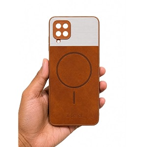 Bintage Dual-Leather Mac Safe Design Phone Case