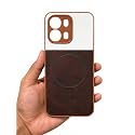 Bintage Dual-Leather Mac_Safe Design Phone Case Soft