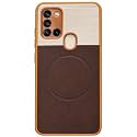 Bintage Dual-Leather Mac_Safe Design Phone Case Soft