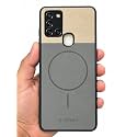 Bintage Dual-Leather Mac_Safe Design Phone Case Soft
