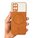 Bintage Dual-Leather Mac_Safe Design Phone Case Soft