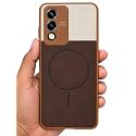 Bintage Dual-Leather Mac_Safe Design Phone Case Soft