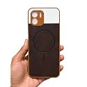 Bintage Dual-Leather Mac_Safe Design Phone Case Soft