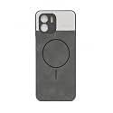 Bintage Dual-Leather Mac_Safe Design Phone Case Soft