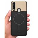 Bintage Dual-Leather Mac_Safe Design Phone Case Soft