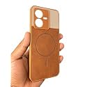 Bintage Dual-Leather Mac_Safe Design Phone Case Soft