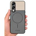Bintage Dual-Leather Mac_Safe Design Phone Case Soft