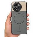Bintage Dual-Leather Mac_Safe Design Phone Case Soft