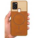 Bintage Dual-Leather Mac_Safe Design Phone Case Soft