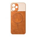 Bintage Dual-Leather Mac_Safe Design Phone Case Soft