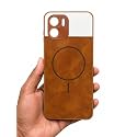 Bintage Dual-Leather Mac_Safe Design Phone Case Soft