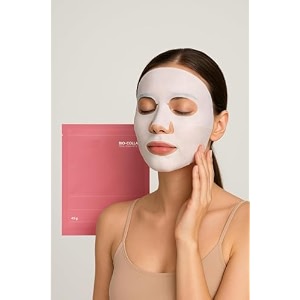 bio-collagen real deep mask - collagen face mask hydrating overnight pore minimizing elasticity improvementkorean glass skin hydrogel mask for deep hydration 45g  korean skincareface mask-4