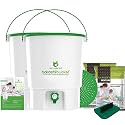BIO Drops Bokashi Bucket Indoor Composter 30 Liter x 2 Pack | Easy Kitchen Waste Composting System | No Foul Smell, No Worms, No Flies | Makes Organic Compost at Home