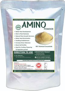 bio research center amino 80 tecnical powder for plant growth manure potting mixture 045 kg powder