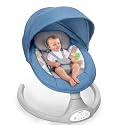 Bioby Baby Swing for Infants with 5 Natural Sway Speeds,Blue