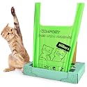 Biodegradable Poop Bags for Cat - 110 Count, Durable Cat Litter Bags for Poop with Handles, Scented Poop Bags for Litter Box, Leakproof Cat Waste Bags